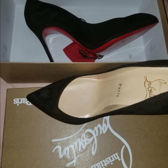 Christian Loubotins Corneille 100 mm suede - Picture 6 of 8